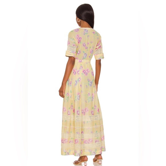 Loveshackfancy. 100% Cotton Edie  Maxi Dress - Picture 3 of 5